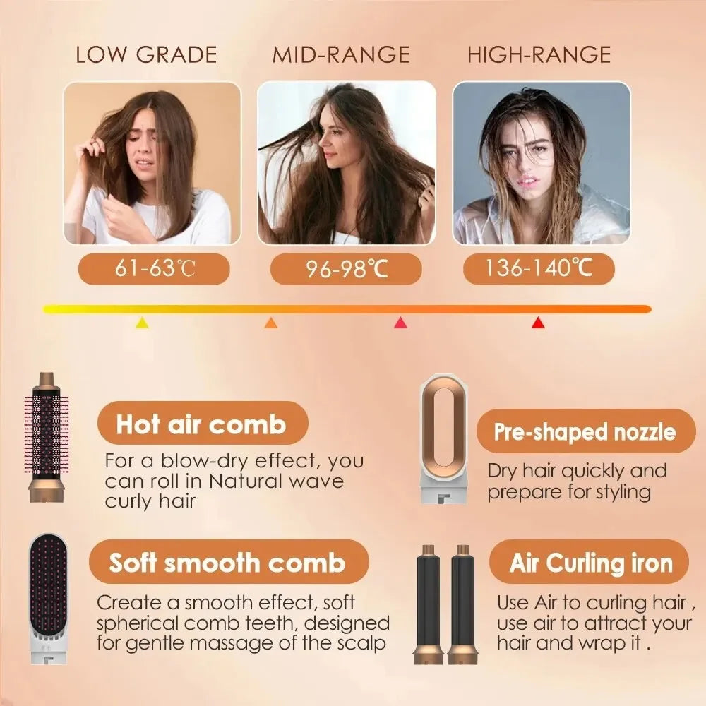 5 In1 Multi Hair Styler