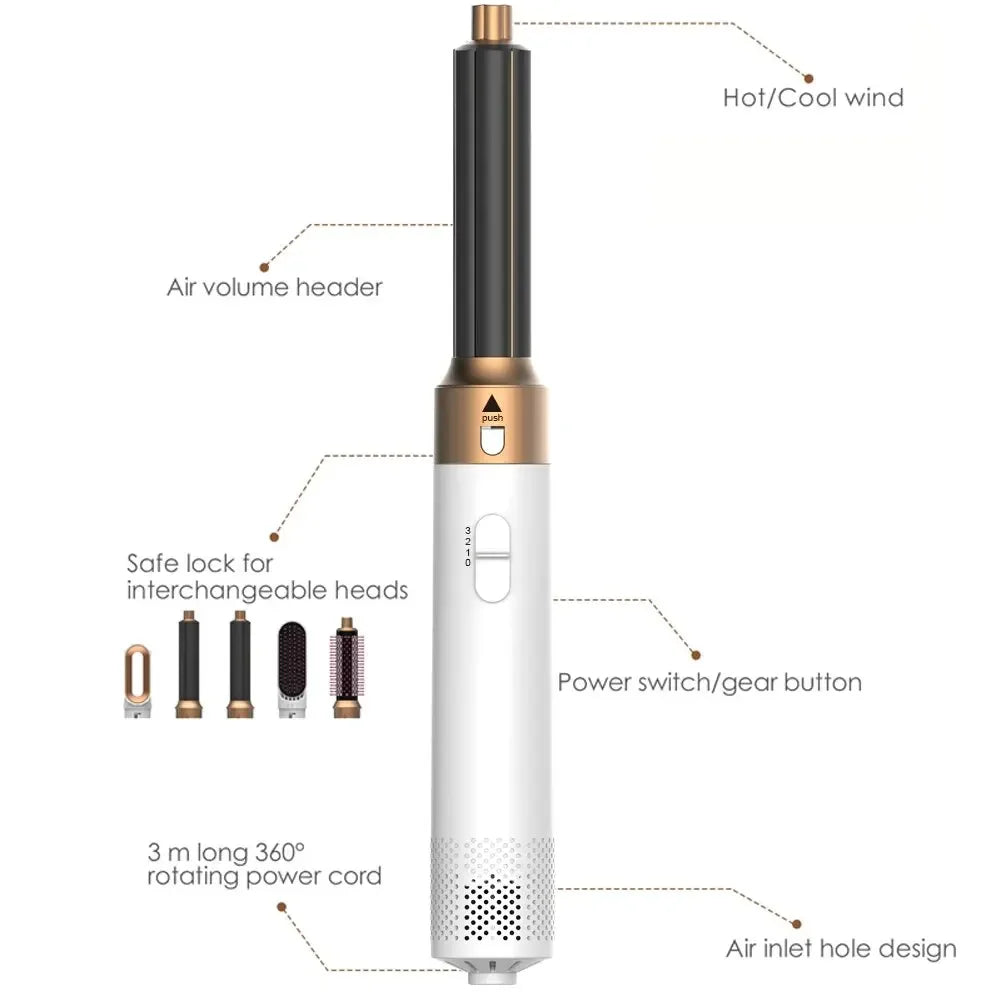 5 In1 Multi Hair Styler